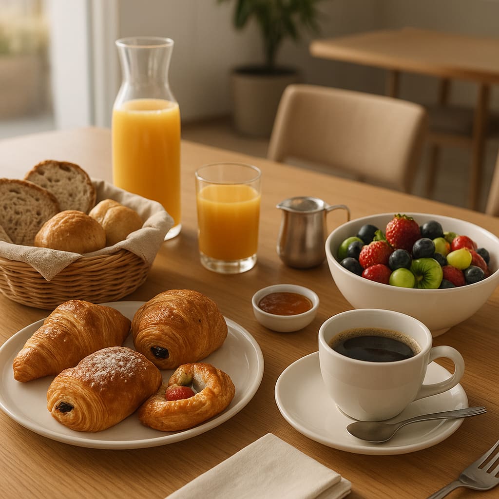 Breakfast and dining